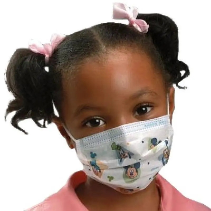 Medical mask for sick child